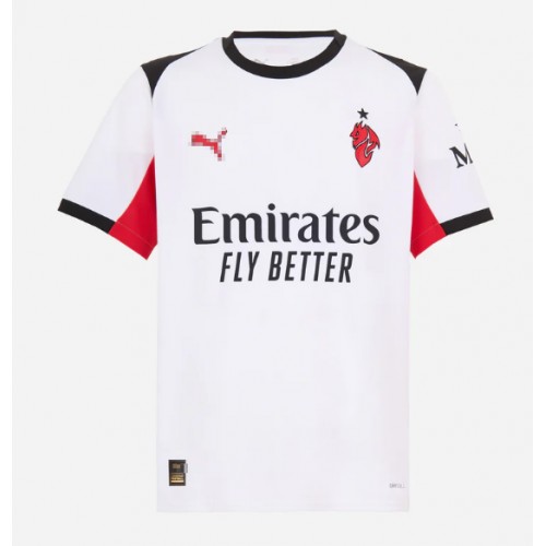 AC Milan Samuele Ricci #4 Replik Auswärtstrikot 2025-26 Kurzarm AC Milan Samuele Ricci #4 Replik Auswärtstrikot 2025-26 Kurzarm